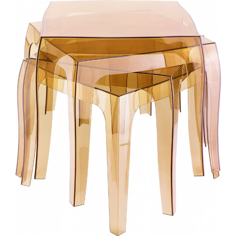 Compamia Queen Polycarbonate Side Table