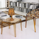 Compamia Queen Polycarbonate Side Table