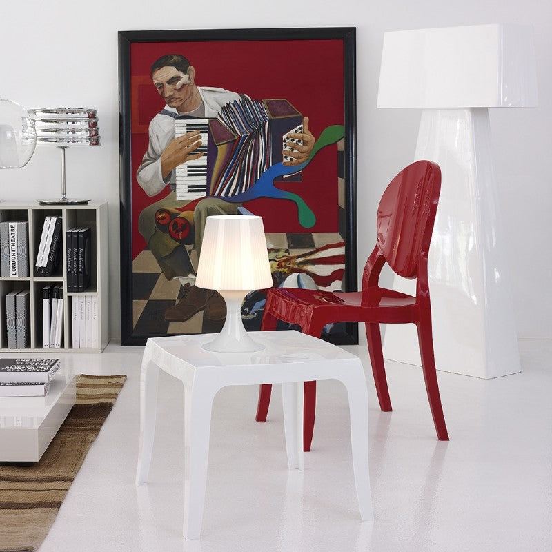 Compamia Queen Polycarbonate Side Table