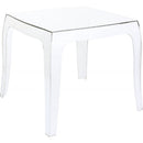 Compamia Queen Polycarbonate Side Table