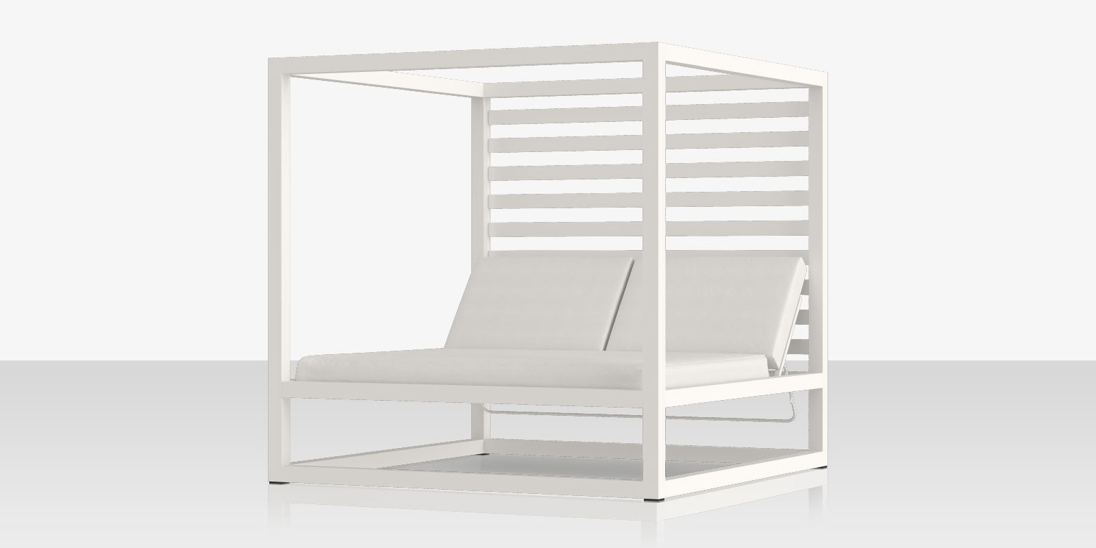 DecoScapes Furniture Breeze Aluminum Daybed Square