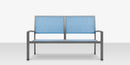 DecoScapes Fusion Aluminum Sling Loveseat