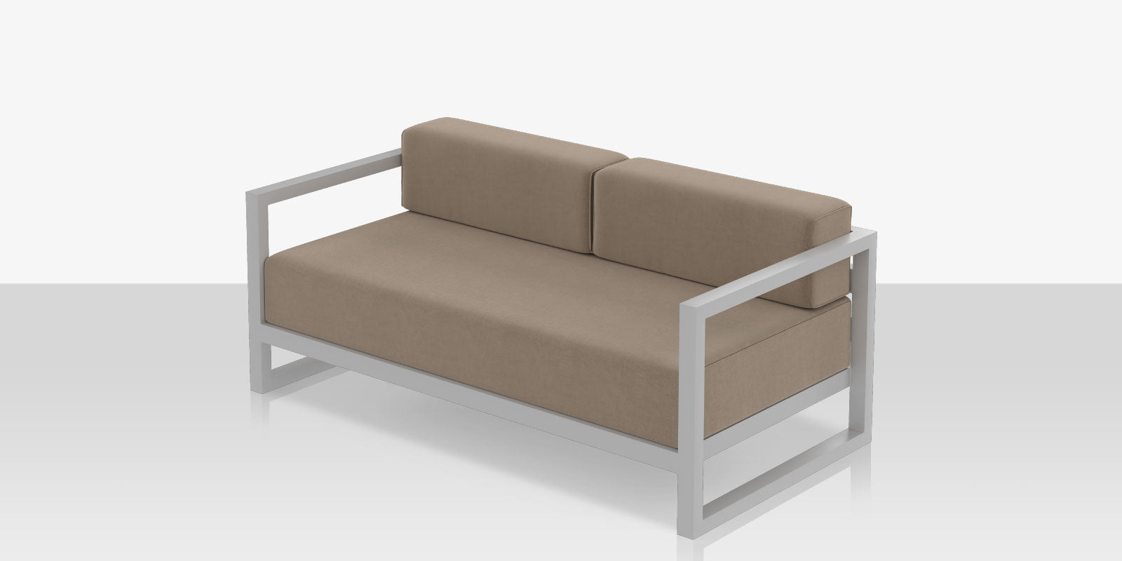DecoScapes Iconic Aluminum Loveseat