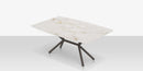 DecoScapes Oliver Emerald Rimless Porcelain Dining Table - Medium