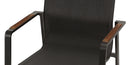 DecoScapes Tide Aluminum Sling Dining Arm Chair