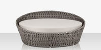 DecoScapes Aria 70" Round Aluminum Cushion Daybed