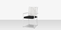 DecoScapes Aria 23" Dining Style 2 Arm Chair