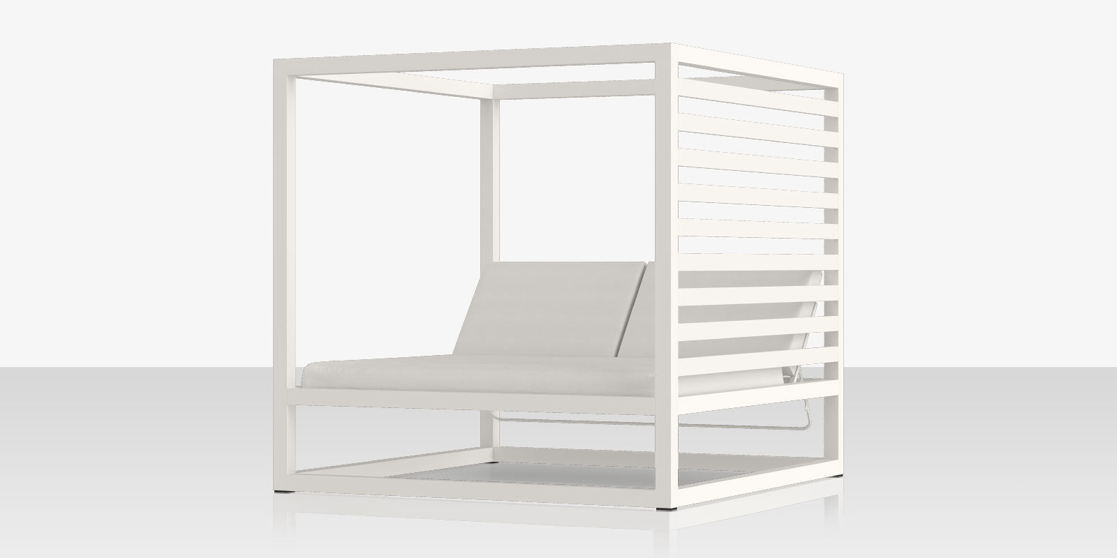 DecoScapes Furniture Breeze Aluminum Daybed Square