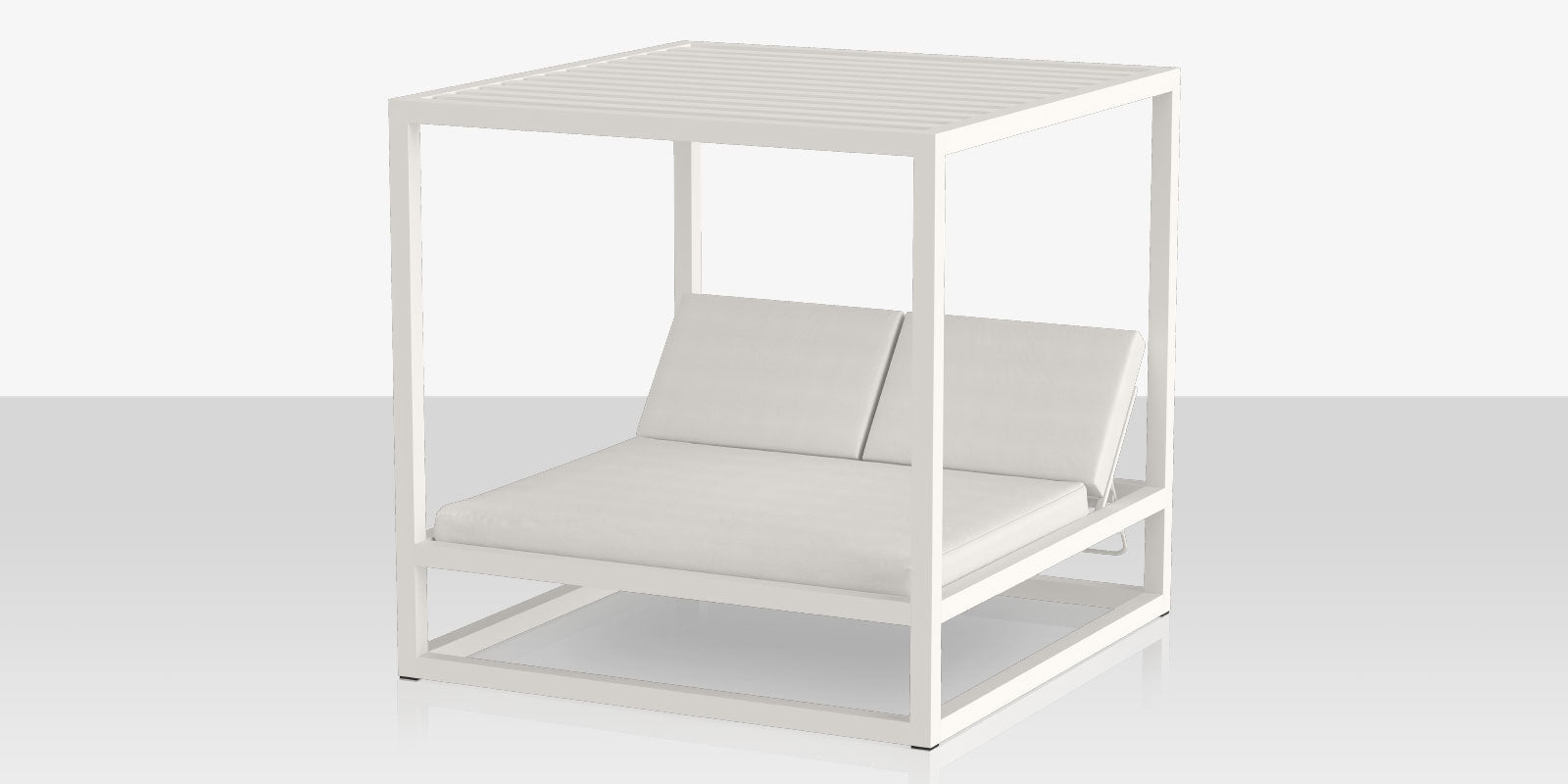 DecoScapes Furniture Breeze Aluminum Daybed Square