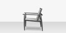 DecoScapes Furniture Danish Aluminum Sling Strap Lounge Chair