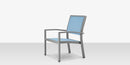 DecoScapes Fusion Aluminum Sling Club Chair