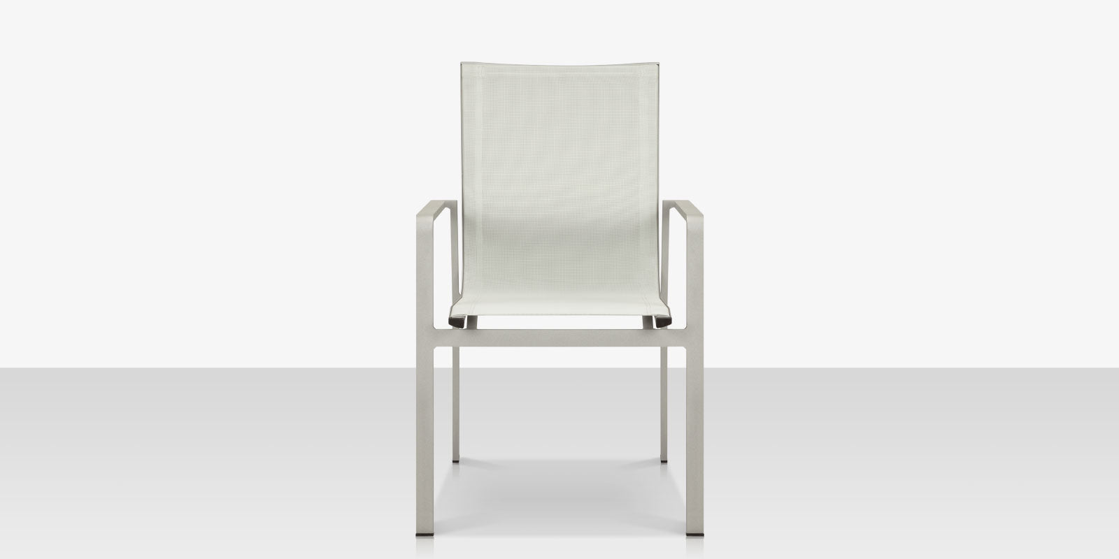 DecoScapes Tide Aluminum Sling Dining Arm Chair