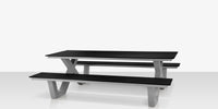 DecoScapes Vienna Rectangular Picnic Table