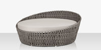 DecoScapes Aria 70" Round Aluminum Cushion Daybed