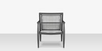 DecoScapes Furniture Danish Aluminum Sling Strap Lounge Chair