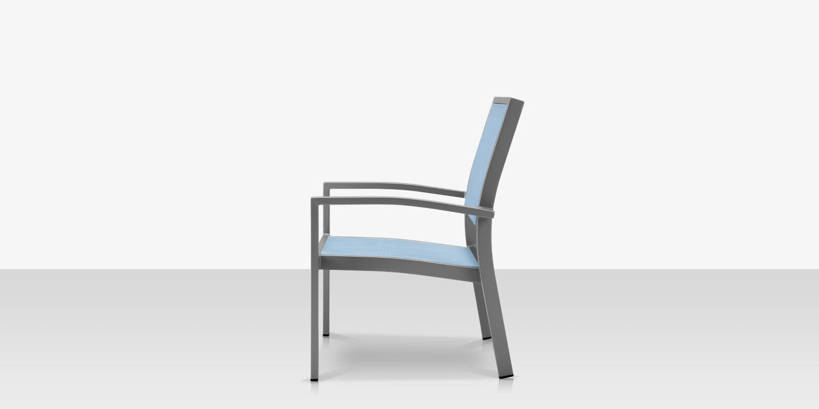 DecoScapes Fusion Aluminum Sling Club Chair