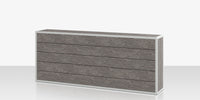 DecoScapes Mod Seat Structure - Slatted