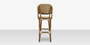 DecoScapes Paris Aluminum Stackable Bar Side Chair
