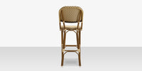 DecoScapes Paris Aluminum Stackable Bar Side Chair