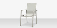 DecoScapes Tide Aluminum Sling Dining Arm Chair