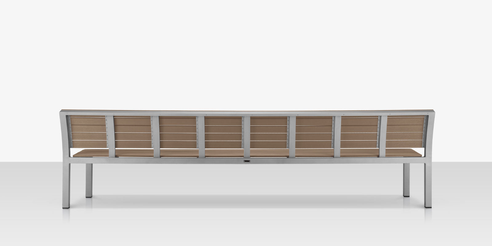 DecoScapes Vienna 6' Highback Bench - Black
