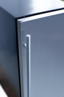 TrueFlame 15" Outdoor Rated Fridge With Stainless Door