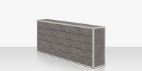 DecoScapes Mod Seat Structure - Slatted