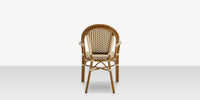 DecoScapes Paris Aluminum Stackable Dining Arm Chair