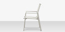 DecoScapes Tide Aluminum Sling Dining Arm Chair