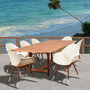 International Home Miami Amazonia Charlotte 9 Piece Rectangular Patio Dining Set