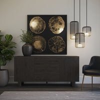 Sunpan Giuletta Sideboard - Dark Brown