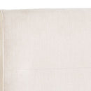 Sunpan Swanson Office Chair Polo Club Muslin-Bravo Cream / Polo Club Stone-Bravo Metal
