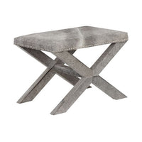 Sunpan Theodora Stool Grey / Brown