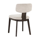 Sunpan Ricket Dining Chair Dark Brown - Dove Cream / Weathered Oak - Dove Cream