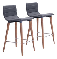 Zuo Modern Jericho Counter Stool Gray