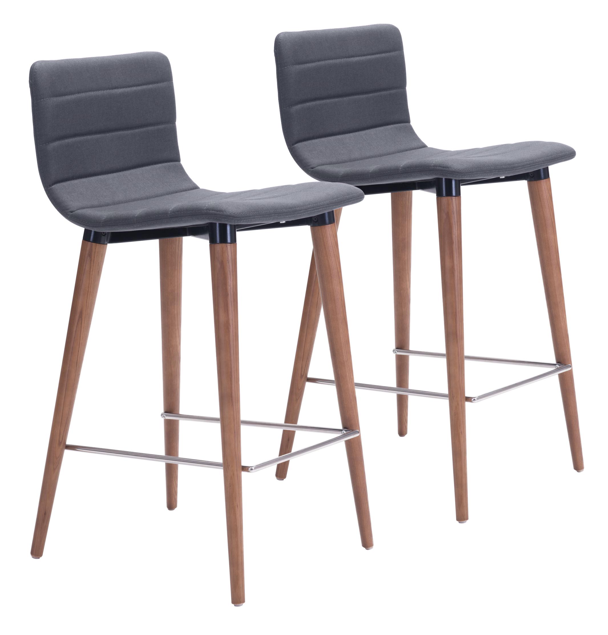 Zuo Modern Jericho Counter Stool Gray