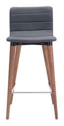 Zuo Modern Jericho Counter Stool Gray