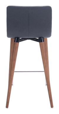 Zuo Modern Jericho Counter Stool Gray