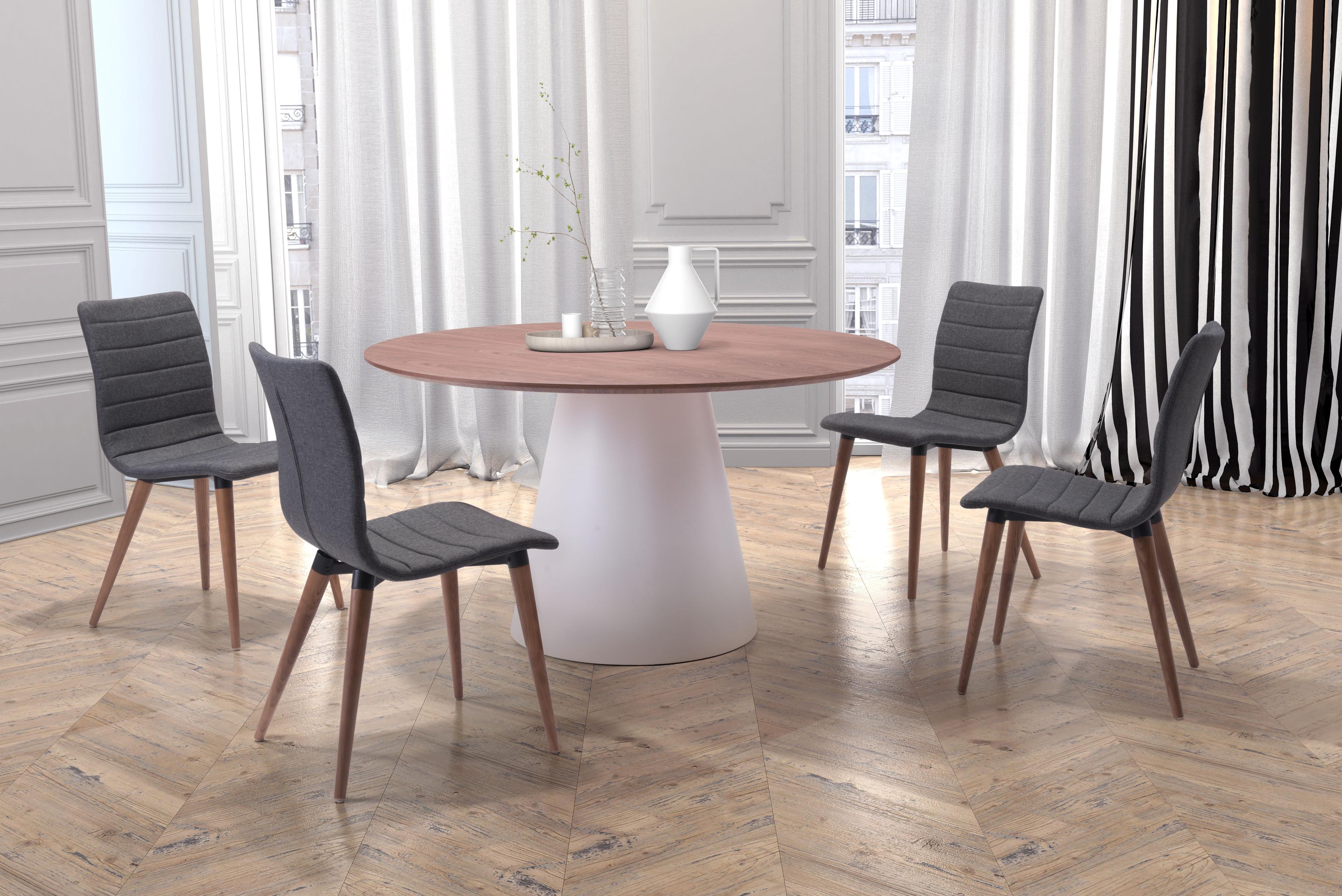 Zuo Modern Jericho Dining Chair in Gray - Set of 2