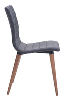 Zuo Modern Jericho Dining Chair in Gray - Set of 2