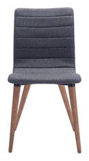 Zuo Modern Jericho Dining Chair in Gray - Set of 2