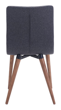 Zuo Modern Jericho Dining Chair in Gray - Set of 2