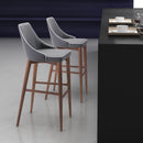 Zuo Modern Moor Barstool in Dark Gray
