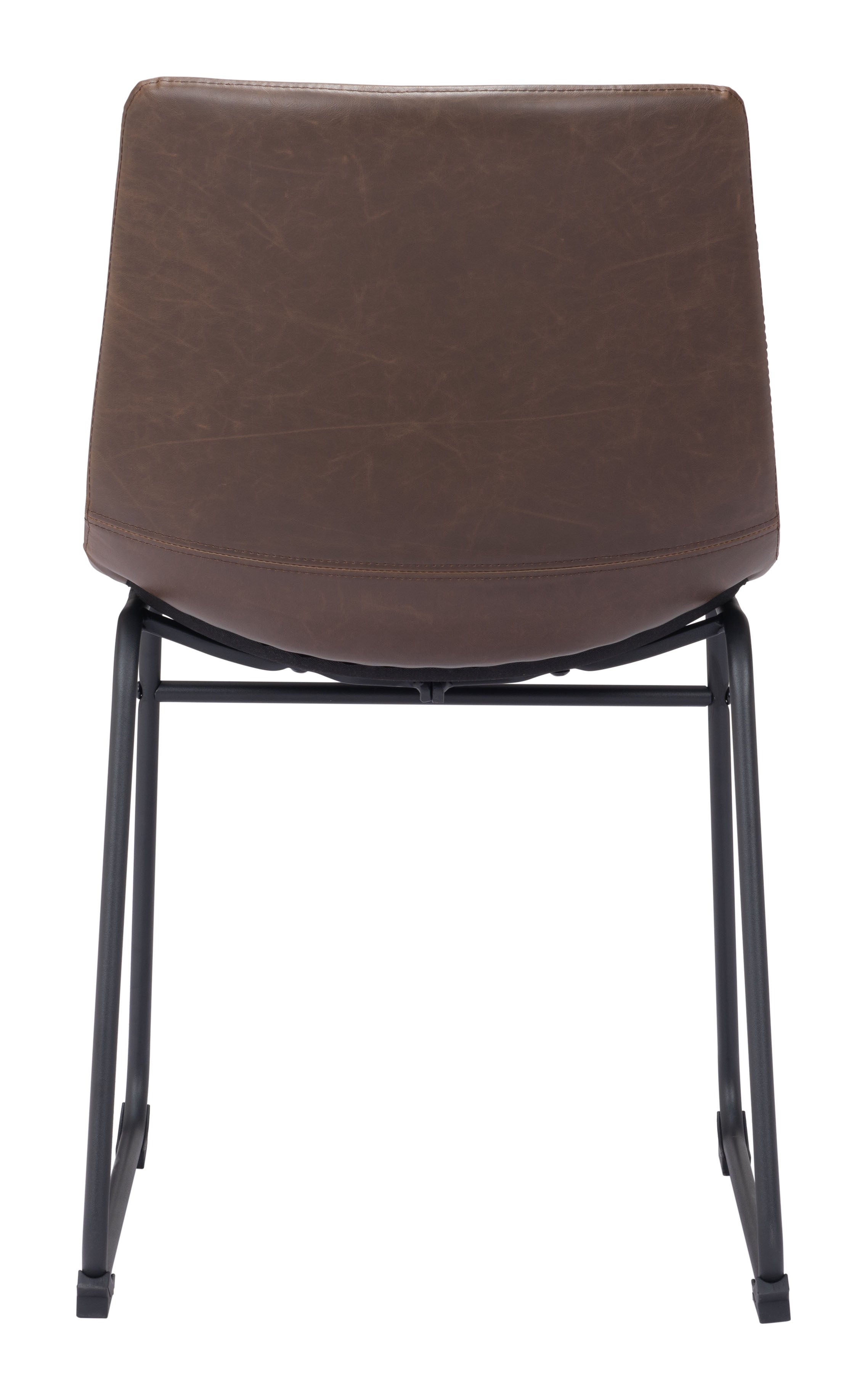 Zuo Modern Smart Dining Chair in Vintage Espresso - Set of 2