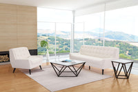 Zuo Modern Tintern Coffee Table White and Antique Bronze