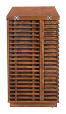 Zuo Modern Linea Bar Cabinet in Walnut