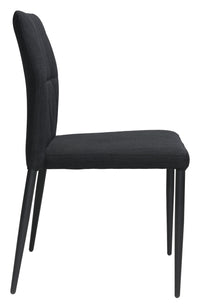 Zuo Modern Revolution Dining Chair in Black - Set of 4