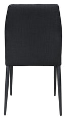 Zuo Modern Revolution Dining Chair in Black - Set of 4