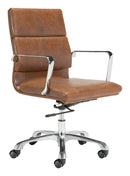 Zuo Modern Ithaca Office Chair Vintage Brown