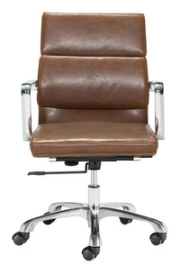 Zuo Modern Ithaca Office Chair Vintage Brown